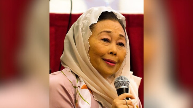 Sinta Nuriyah mantan Ibu Negara dan istri Gus Dur. [Instagram]